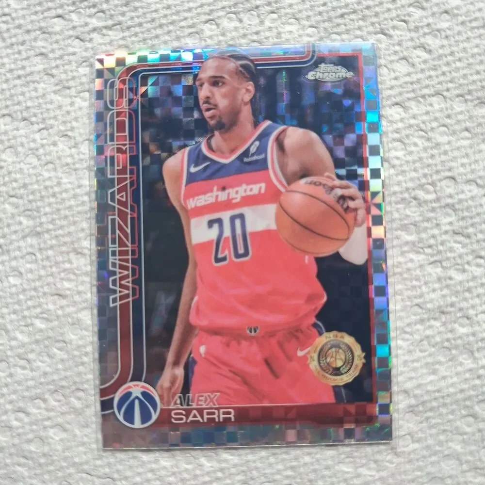 2025-26 Topps Chrome - Alexandre Sarr #218 X-Fractor